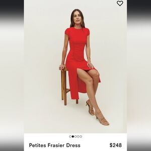Reformation Petites Frasier Dress